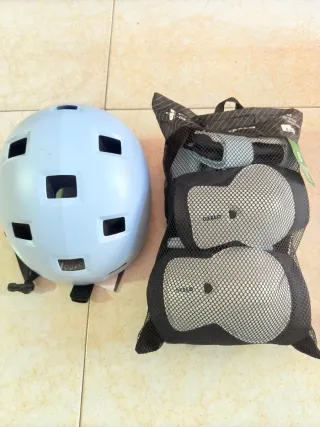 Protecciones Patinaje Oxelo (Rodillas y Codos)