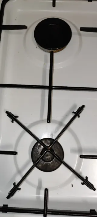 Cocina a gas Beko blanca