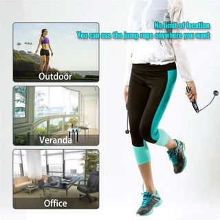 Cuerda de Saltar , Ajustable .con Contador Electrónico De Calorías