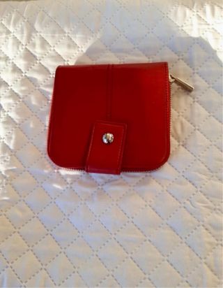 Portafoglio donna Tod's vera pelle rosso