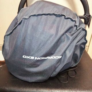 Casco Scorpion Exo EX-391 Leo Negro Rojo