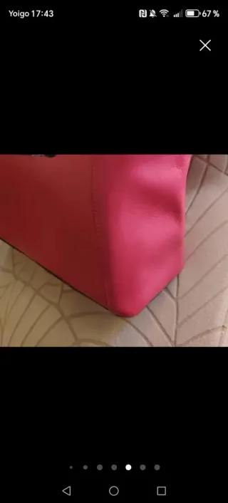 Bolso Michael Kors Rosa Metálico