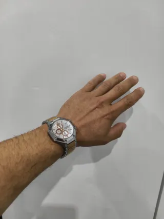 Reloj Versace Oro y Plata