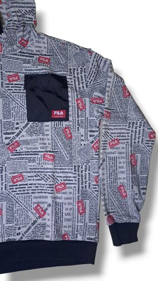 Felpa Vintage 90s Fila M uomo