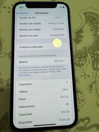 iPhone 12 Mini 128gb Morado