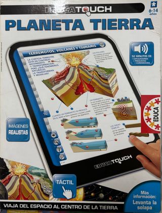 Juego Educa Planeta Tierra Táctil