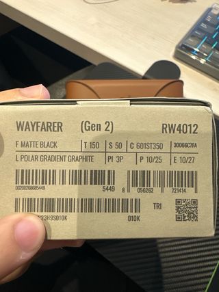 RayBan Meta Wayfarer Gen 2 Negro