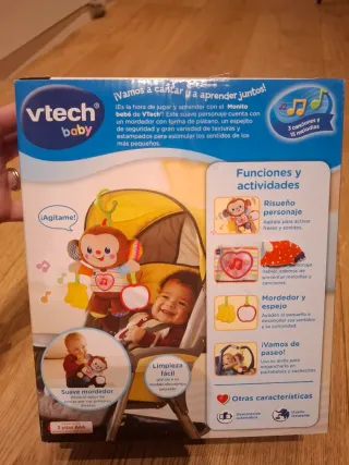 Peluche Vtech Monito Bebé Luces