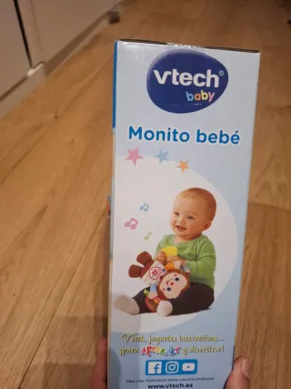 Peluche Vtech Monito Bebé Luces