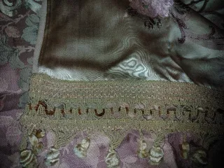 Copriletto matrimoniale raso vintage