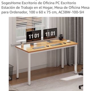 Escritorio/ mesa de ordenador 100x60x75