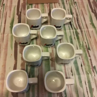 Set 8 tazzine caffè Segafredo Zanetti