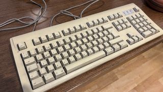 Teclado y Ratón Apple Vintage