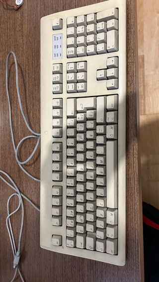 Teclado y Ratón Apple Vintage