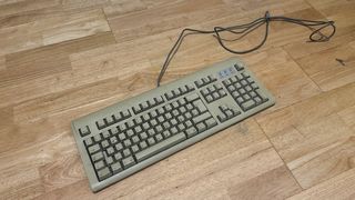 Teclado y Ratón Apple Vintage