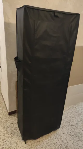 Zapatero Tela Negro 10 Estantes