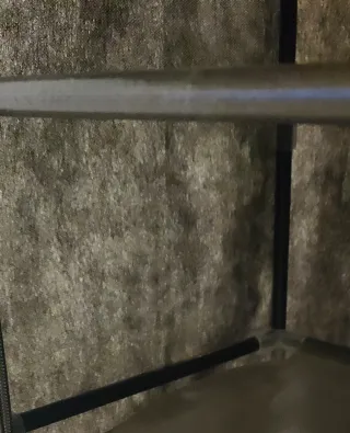 Zapatero Tela Negro 10 Estantes