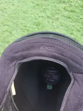 Casco y espaldera equitación niño Fouganza