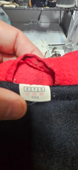 Chaqueta de esquí roja para mujer