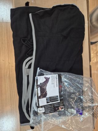 Manta Polar Covalliero RugBe 165cm Negra