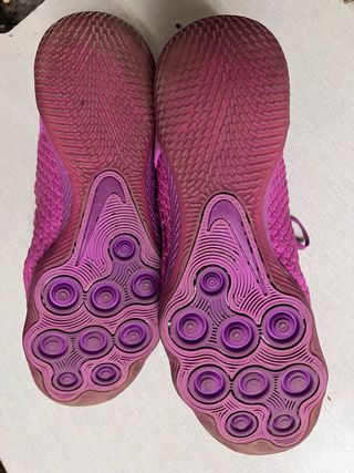 Zapatillas Fútbol Sala Moradas Talla 45