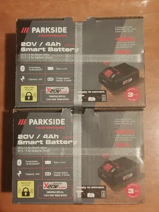 2 Batterie Parkside 4Ah X20V TEAM