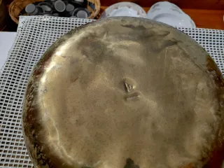 Vaso Metallo Vintage Oro