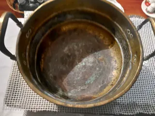 Vaso Metallo Vintage Oro