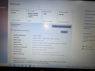 Ordenador Portátil HP Blanco y Negro