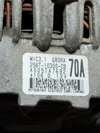 Alternador Ford Fiesta V 2005