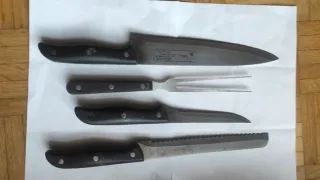 Set Coltelli Cucina Acciaio Inox