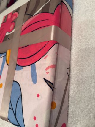 Juego de sábanas infantil búho rosa,Nuevo,algodón