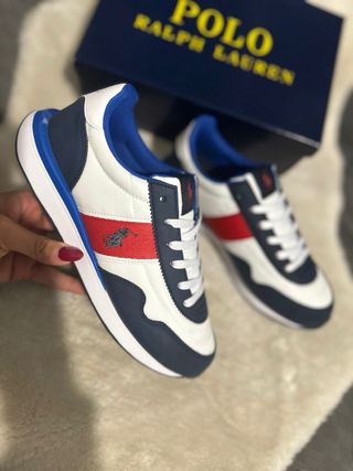 Zapatillas Polo Ralph Lauren Azul Blanco