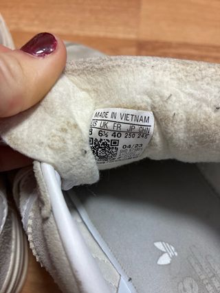 Adidas Gazelle Beige/Blanco