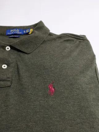 Polo Ralph Lauren Verde Manga Larga