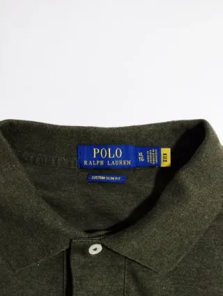 Polo Ralph Lauren Verde Manga Larga