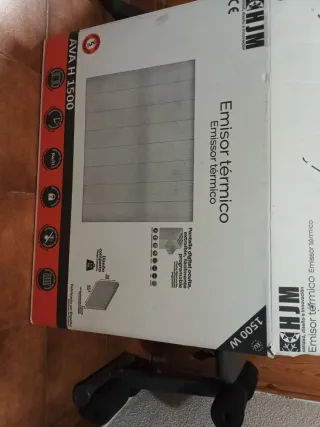 Radiador bajo consumo 1500W