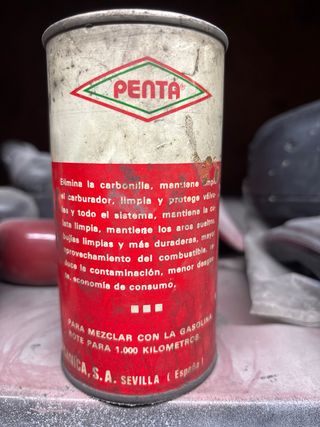 Lata Antigua Aditivo Motor PENTA PENTALINA