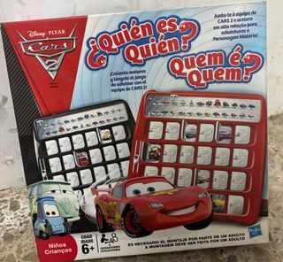 Juego ¿Quién es Quién? Cars 2 Hasbro