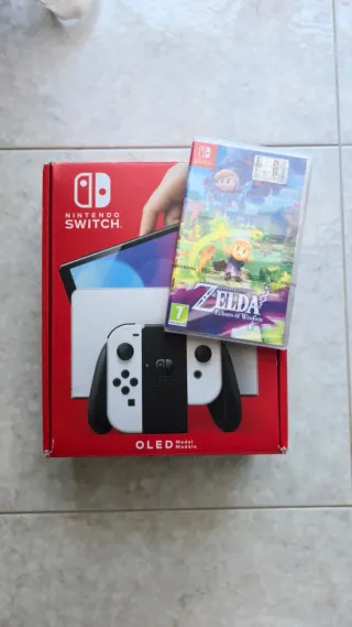 Nintendo Switch OLED + Zelda Echoes of Wisdom