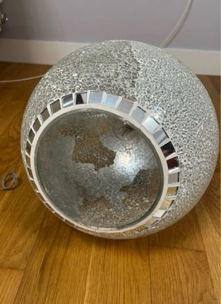Elegante Lámpara colgante esférica cristal mosaico