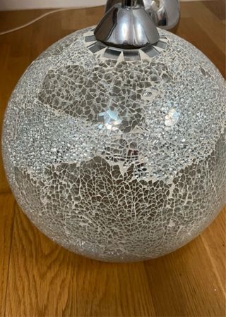 Elegante Lámpara colgante esférica cristal mosaico