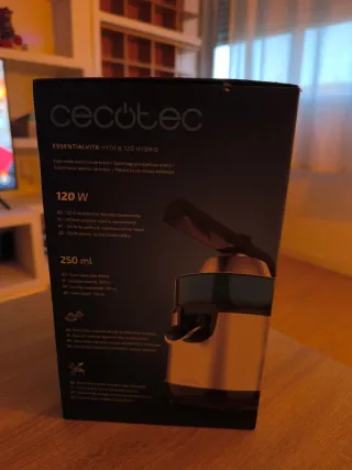 Exprimidor Cecotec EssentialVita Hyden 120