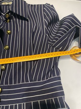 Vestido Camaleonica azul marino sin estrenar .L