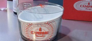 Secchiello Ghiaccio Campari Soda Milano