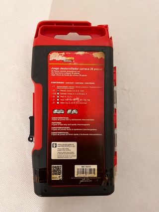 Juego Destornillador Carraca 36 Piezas