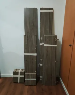 Estantería moderna diseño cajones