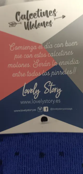 Calcetines Molones Lovely Story Nuevos. 7€!!