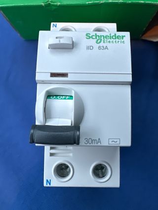 Diferencial Schneider Acti 9 iiD 63A 30mA
