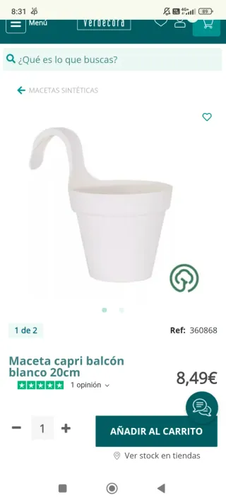 Maceta colgante Macetero.